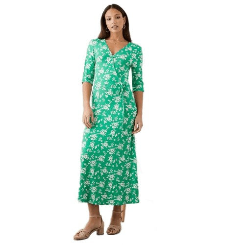 slim fit dress slacks Dorothy Perkins Womens/Ladies Floral Wrap Tall Midi Dress – Universal  Textiles