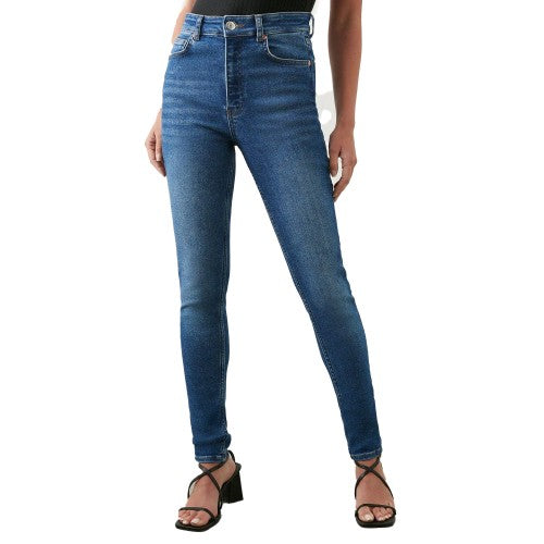 Front - Dorothy Perkins Womens/Ladies Authentic High Waist Skinny Jeans