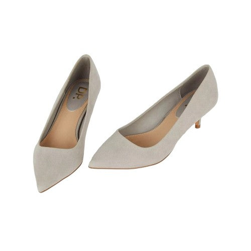Front - Dorothy Perkins Womens/Ladies Dove Kitten Heel Court Shoes