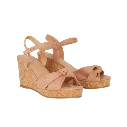Front - Dorothy Perkins Womens/Ladies Romi Cork Wedge Sandals