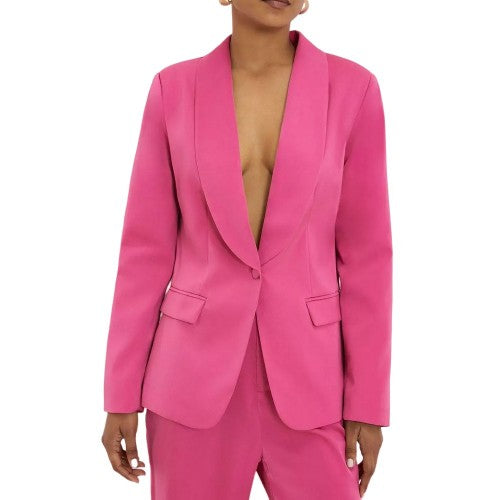 Front - Dorothy Perkins Womens/Ladies Satin Blazer