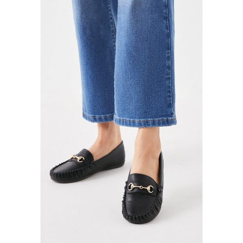 Front - Good For The Sole Womens/Ladies Nina Loafers