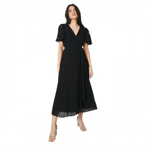 dorothy perkins ladies dresses sale Womens/Ladies Lace Pleated Midi Dress – Universal Textiles FCD_
