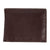 Front - Eastern Counties Leather Mens Mark Trifold Wallet With Coin Pocket