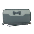 Front - Eastern Counties Leather Womens/Ladies Adana Purse With Bow Detail