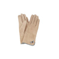 Front - Eastern Counties Leather Womens/Ladies Gaby Faux Suede Touch Screen Gloves