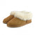 Front - Eastern Counties Leather Womens/Ladies Elena Sheepskin Slipper Boots
