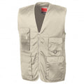 Front - Result Mens Safari Waistcoat Jacket