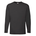 Front - Fruit of the Loom Mens Valueweight Long-Sleeved T-Shirt