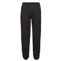 Front - Fruit of the Loom Mens Elasticated Hem Jogging Bottoms
