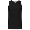 Front - Fruit of the Loom Mens Valueweight Cotton Athletic Vest Top