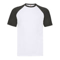 Front - Fruit Of The Loom Mens Valueweight Baseball T-Shirt