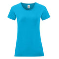 Front - Fruit of the Loom Womens/Ladies Iconic 150 T-Shirt