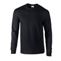 Front - Gildan Unisex Adult Ultra Cotton Long-Sleeved T-Shirt