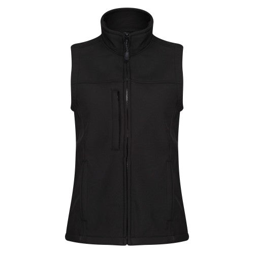 Front - Regatta Womens/Ladies Flux Softshell Gilet