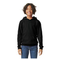 Front - Gildan Childrens/Kids Softstyle Plain Fleece Midweight Hoodie