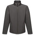 Front - Regatta Reid Mens Softshell Wind Resistant Water Repellent Jacket