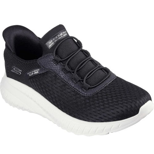 Front - Skechers Womens/Ladies Bobs Sport Squad Chaos Trainers