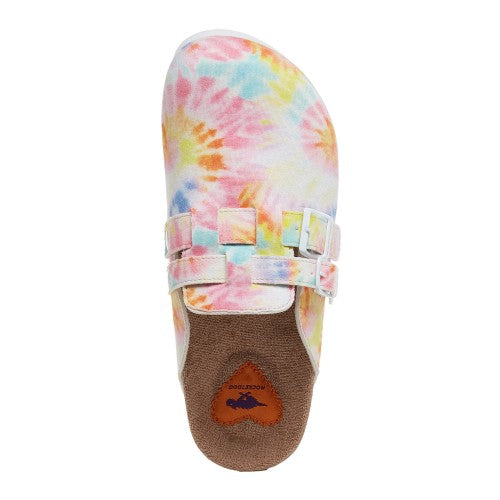 Front - Rocket Dog Womens/Ladies Abelplus Tucker Tie Dye Mules