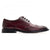 Front - Base London Mens Chaplin Washed Leather Lace Up Brogues