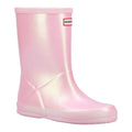 Front - Hunter Childrens/Kids First Nebula Wellington Boots