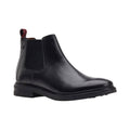 Front - Base London Mens Portland Leather Chelsea Boots