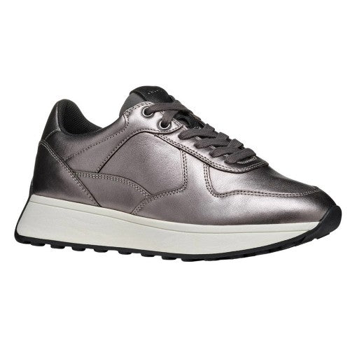 Front - Geox Womens/Ladies D Amabel A Leather Trainers