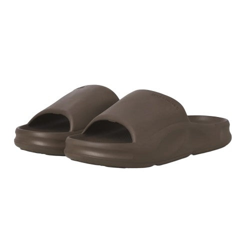 Front - Jack And Jones Mens Status Moulded Footbed Sliders