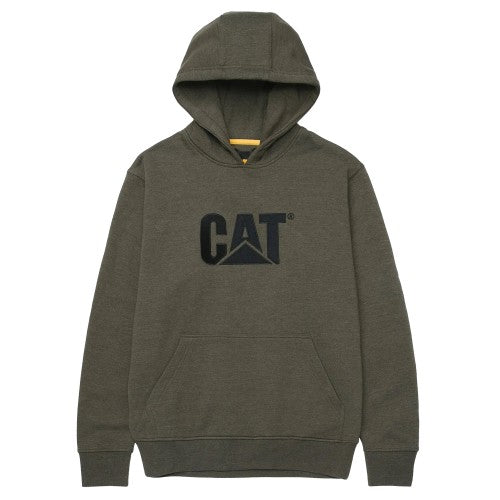Front - Caterpillar Mens Trademark Hoodie
