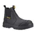 Front - Caterpillar Mens Striver XL Grain Leather Safety Boots
