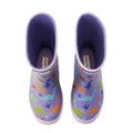 Front - Hunter Childrens/Kids Dinosaur Wellington Boots