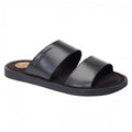 Front - Base London Mens Maven Leather Sandals
