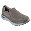 Front - Skechers Mens Arch Fit Crosser Locke Trainers