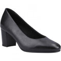 Front - Hush Puppies Womens/Ladies Ivana Leather Court Shoes