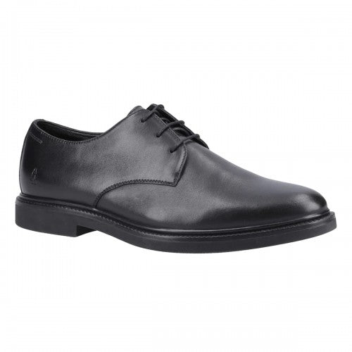 Front - Hush Puppies Mens Kye Leather Lace Up Loafers