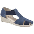 Front - Fleet & Foster Womens/Ladies Dolly Leather Sandals