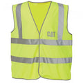 Front - Caterpillar C1322024 HI VIS VEST / Mens Workwear