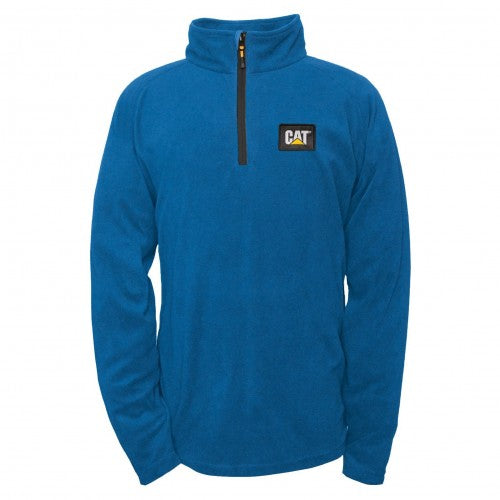 Front - Caterpillar Mens Concord Fleece Pullover