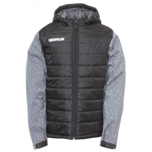 Front - Caterpillar Mens Atomic Reflective Jacket