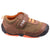 Front - Hush Puppies Childrens/Boys Harry Touch Fastening Leather Trainers