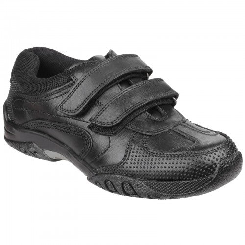 Front - Hush Puppies Childrens Boys Jezza Back To School Shoes