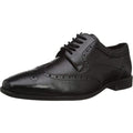 Front - Hush Puppies Boys Elliot Leather Brogues