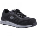Front - Skechers Mens Bulklin Bragoo Safety Trainers