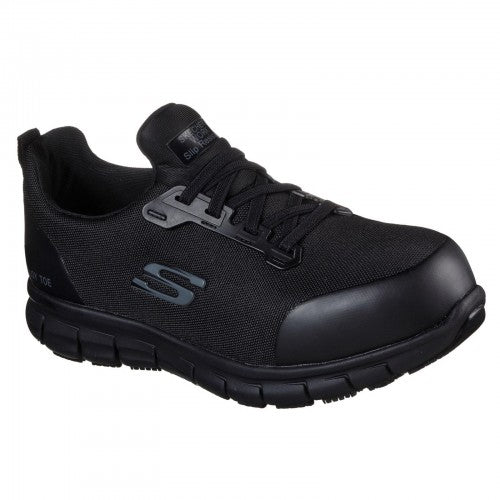 Front - Skechers Womens/Ladies Sure Track Jixie Safety Shoes