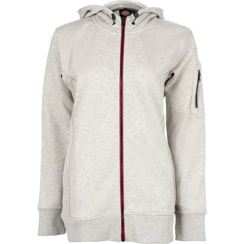 Front - Dickies Workwear Womens/Ladies Performance Full Zip Hoodie