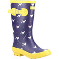 Front - Cotswold Childrens/Kids Farmyard Chicken Wellington Boots