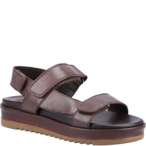 Front - Cotswold Womens/Ladies Campden Leather Sandals