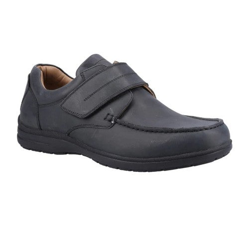Front - Fleet & Foster Mens David Leather Shoes