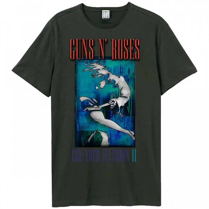 Front - Amplified Unisex Adult Use Your Illusion II Guns N Roses T-Shirt