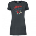 Front - Amplified Womens/Ladies Maneater Darryl Hall & John Oates T-Shirt Dress